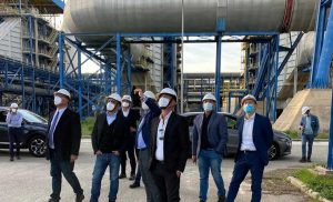 Montalto - Pd, sopralluogo alla ex centrale Enel