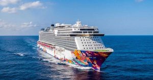 La nave da crociera “World dream” della Genting Cruise Lines