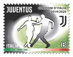 Il francobollo dedicato alla Juventus
