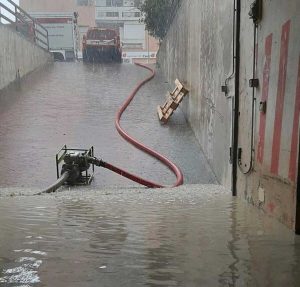 Nubifragio a Crotone