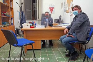 Viterbo - I sindacalisti della Uil Giancarlo Turchetti e Maurizio Bizzoni