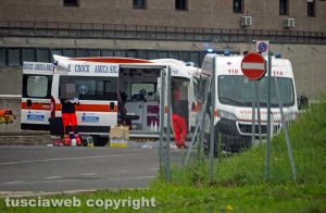 Viterbo - Il pronto soccorso dell'ospedale Santa Rosa
