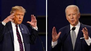 Donald Trump e Joe Biden