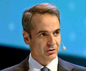 Il primo ministro greco Kyriakos Mitsotakis