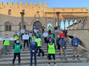 ristoratori toscani in cammino sulla via Francigena