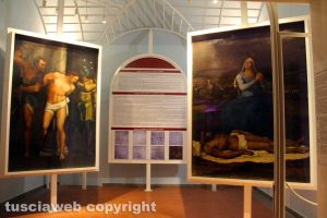 Viterbo - Museo civico - La Flagellazione e la Pietà di Sebastiano del Piombo
