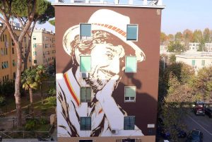 L'omaggio a Gigi Proietti al Tufello