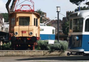 Roma - Il Polo museale dei trasporti alla Piramide Cestia