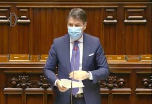 Giuseppe Conte alla Camera