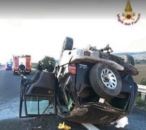 L'incidente al km 34 dell'A12