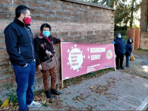 Ronciglione - La protesta di Rifondazione comunista davanti all'ospedale