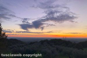 Un tramonto