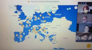 Canino - Il webinar delle città napoleoniche, cui ha partecipato la sindaca Lina Novelli