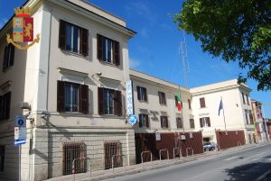 Civitavecchia - Il commissariato della polizia di stato