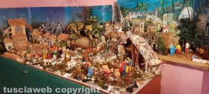 Presepe con materiali di risulta
