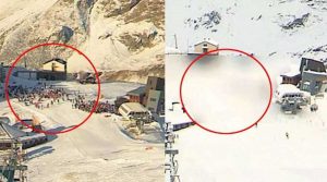 Cervinia, assembramenti agli impianti di risalita