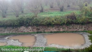 Ronciglione - Via delle Vigne quando piove