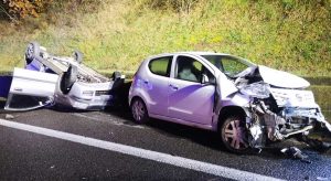 Vitorchiano - Incidente sulla superstrada