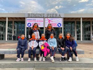 Il gruppo dell'Asd Free Sport Libertas a Rimini