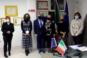 Viterbo - La cerimonia del premio fotografico Philipp Bordignon