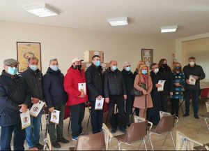Tarquinia - La donazione di pacchi alimentari del Lions