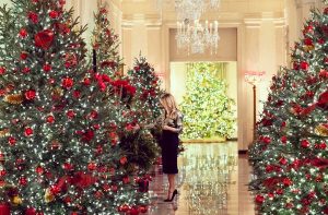 Melania Trump - Addobbi alla Casa bianca