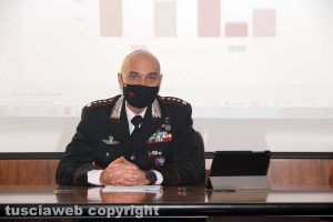 Carabinieri - Il comandante provinciale Andrea Antonazzo - La conferenza stampa di fine anno