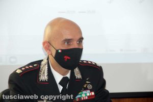 Carabinieri - Il comandante provinciale Andrea Antonazzo - La conferenza stampa di fine anno