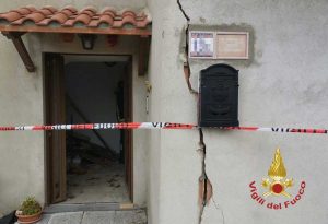 L'esplosione a Piegaro