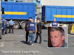 Vento di maestrale - Nel riquadro il comandante Valentino Gasparri