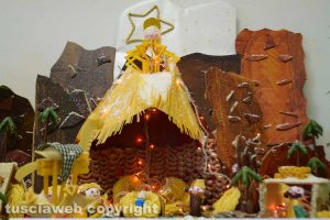 Il presepe del laboratorio inclusione del liceo artistico di Viterbo