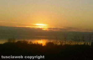 Tramonto a Bolsena