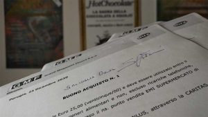 Un buono acquisto di Solidalia