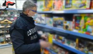 Nas - Sequestro di giocattoli non conformi