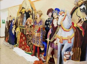 Vitorchiano - Un altro pannello del presepe