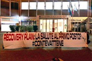 Le Mascherine tricolori di Viterbo contro il Recovery plan