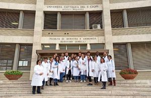 Gli studenti del liceo biomedico all'università Sacro cuore