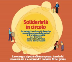 "Solidarietà in circolo": il Pd cittadino raccoglie beni di prima necessità per le persone in difficoltà