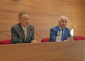 Il presidente Vincenzo Fiorillo e il direttore generale Giulio Pizzi
