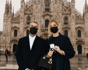 La consegna dell'Ambrogino d'oro a Chiara Ferragni e Fedez