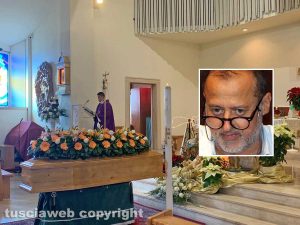 Viterbo - I funerali di Sario Ricci