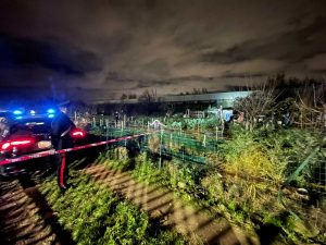 Firenze, il campo dove sono state ritrovate le 4 valigie
