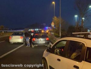 Viterbo - Incidente sulla Superstrada