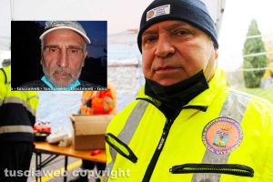 Viterbo - Roberto Tisbi della Protezione civile