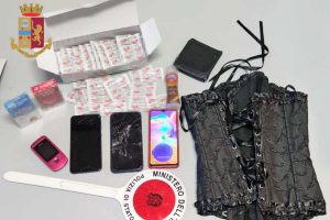Roma - Il sequestro della polizia