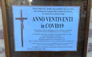 Cuneo - Il funerale per il 2020