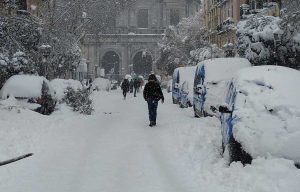 Neve a Madrid