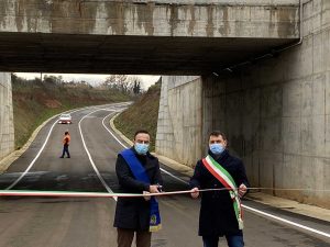 Corchiano - Inaugurato tratto strada provinciale San Luca