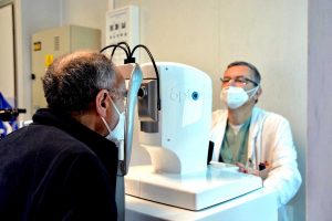 Viterbo - Belcolle - L'Otc al reparto di Oculistica