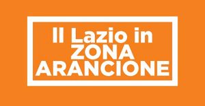 Il Lazio in zona arancione